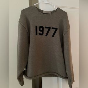 Fear of god 1977 raw edge sweater